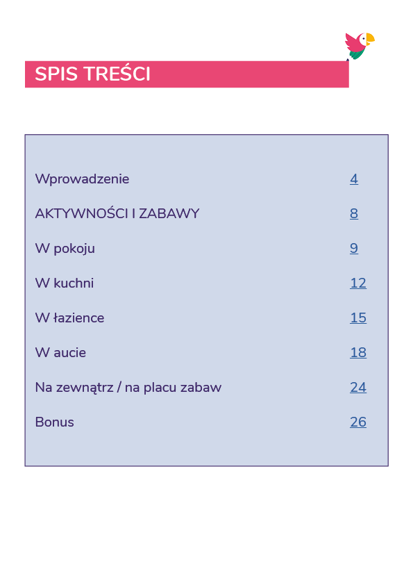 ActiveBook spis treści