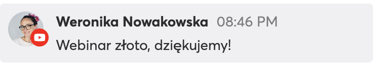 Opinia o webinarze Wero