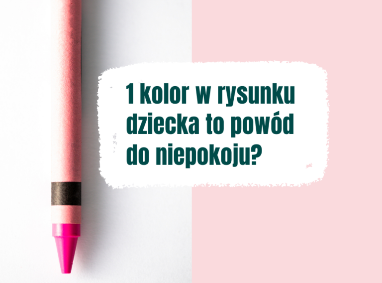 kolory w rysunkach dziecka, kolory u dzieci, nauka rysowania i kolory